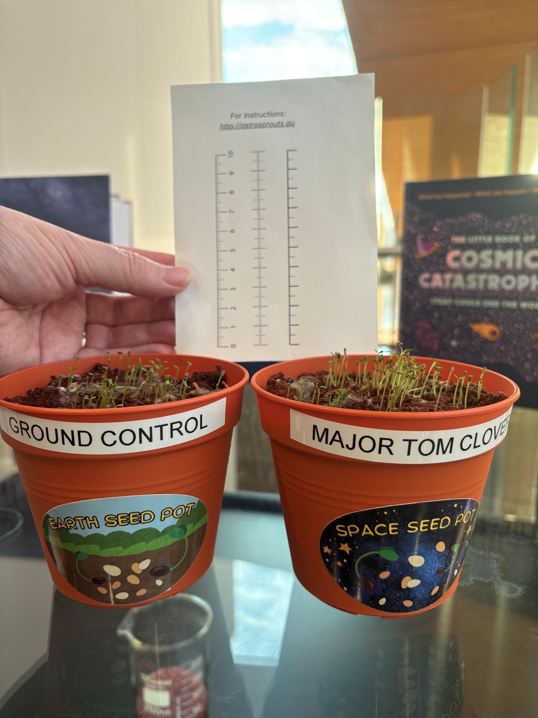 Photo of Major Tom Clover and Ground Control