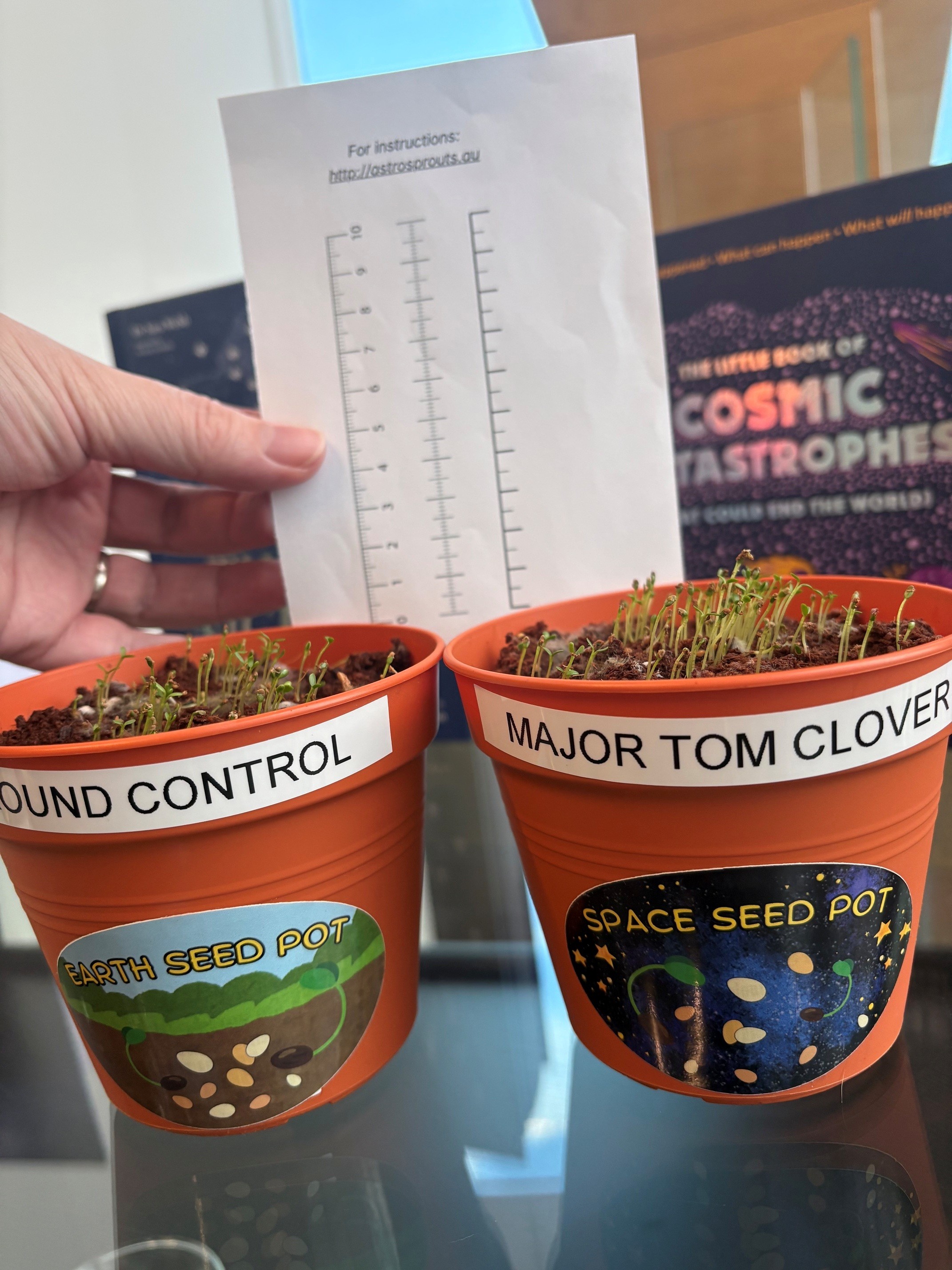 Photo of Major Tom Clover and Ground Control