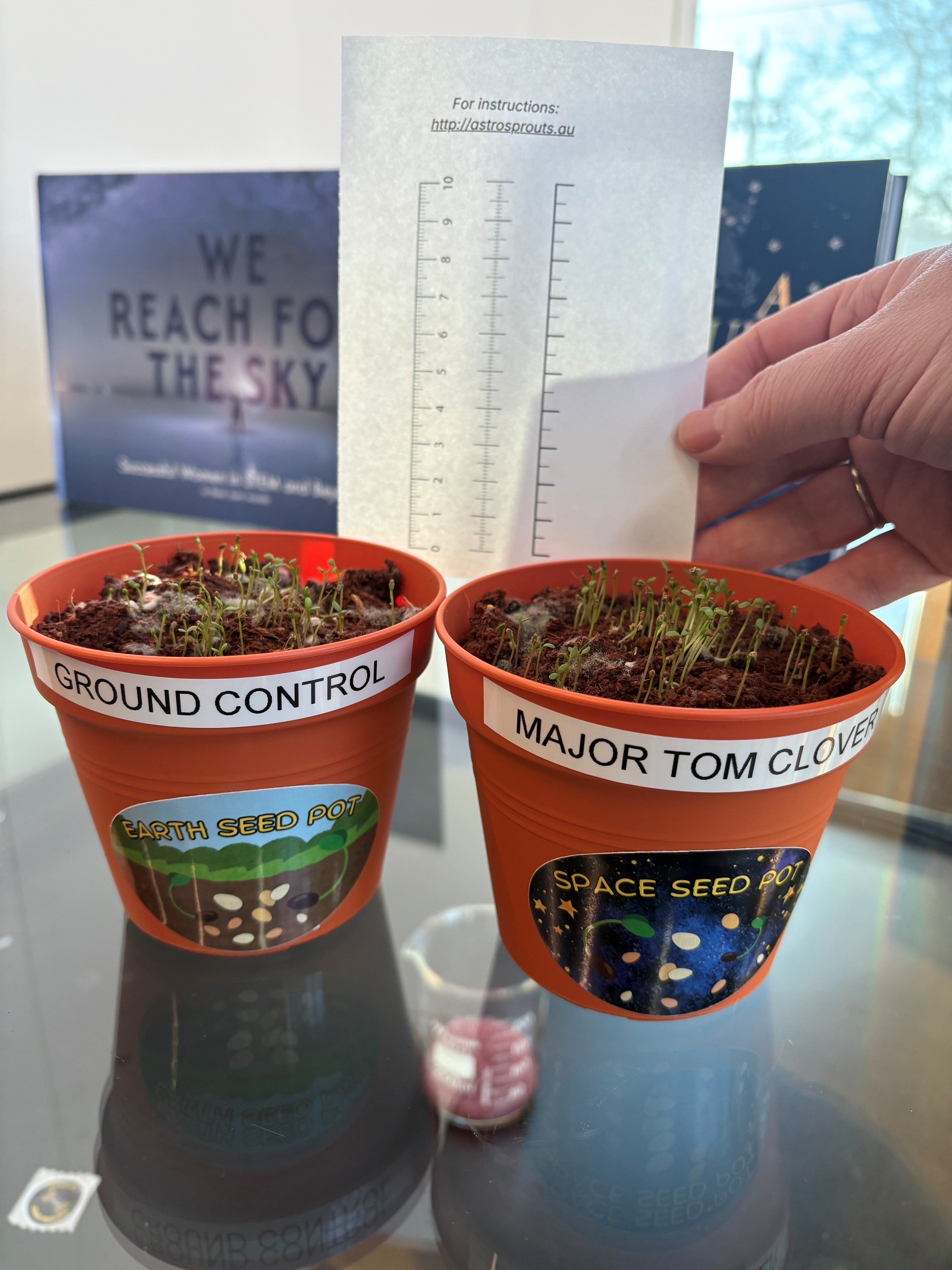Photo of Major Tom Clover and Ground Control