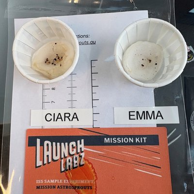 Photo of Emma (space) and Ciara (earth) — 10 Jul 2026
